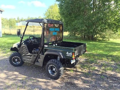 Pantalla antipolvo Hisun Massimo Coleman CubCadet Bennche 500 700 UTV logotipo personalizado Foto 1 de 4