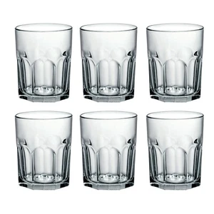 Juego de vasos de comedor Bormioli Rocco Spania diseñados 265 ml cristalería - Imagen 1 de 4