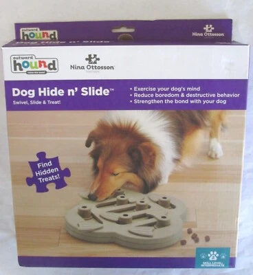 Rompecabezas Nina Ottosson Hide N' Slide Dog Treat nivel 2 Outward Hound Foto 1 de 4