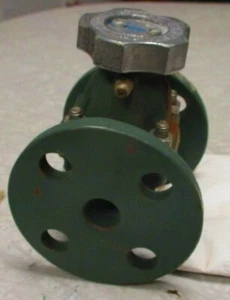 Diaphragm Valve HILLS MCCANNA #5 1/2" Flanged DI Body/Bonnet Neoprene Diaphragm - Picture 1 of 12