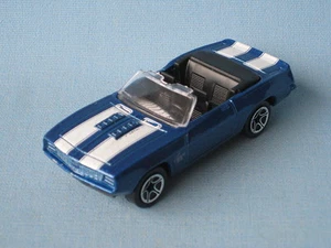 Matchbox 1969 Camaro SS-396 cuerpo azul convertible juguete modelo muscular coche UB - Imagen 1 de 1