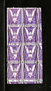 ERROR: US 1942, 3c Violet, SC 905, Win the War Eagle FU - Picture 1 of 2