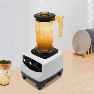 Tea Brewing Machine,Bubble Tea Machine 1200ml Multifuction Food Blender w/ 4Cups - Imagen 1 de 22