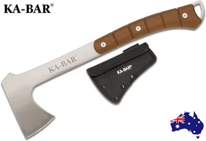 KA-BAR HATCHET HAWK TOMAHAWK AXE + BELT SHEATH - KA1333 5CR15 STAINLESS KABAR - Picture 1 of 1