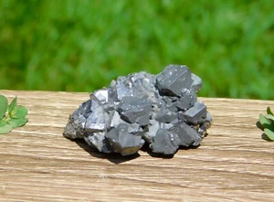 Bleiglanz Kristall Cluster feines Mineral Exemplar mit Dolomit für Vertrauen Fokus - Bild 1 von 9