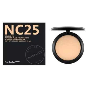 New-MAC Studio Fix Powder Plus Foundation NC-25 Matt Finish - Picture 1 of 5