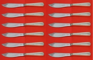 Etruscan by Gorham Sterling Silver Fish Knife Custom Set 12 pcs 8 1/4" - Picture 1 of 1