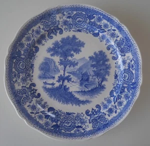 Top: Villeroy & Boch Burgenland Blue Cake Plate Dessert Plates! Old Model - Picture 1 of 2