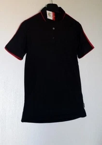 GAMEGEAR KK964 T-SHIRT COOLTEX TAILLE XS -FR38-EU36-UK8 BICOLORE NOIR & ROUGE  - Picture 1 of 10