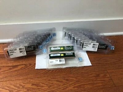 Nanya NT8GC72B4NB1NK-CG 8GB 2Rx4 PC3-10600R ECC 1333Mhz Memory - (Lot of 18) - Image 1 of 3