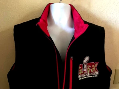 Chaleco grueso de caparazón blando 2025 NFL Super Bowl LIX New Orleans Chiefs Eagles talla 3XL Foto 1 de 4