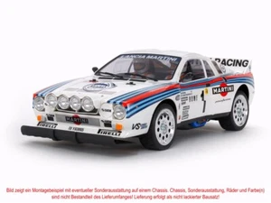 TAMIYA ABS KAROSSERIE SATZ LANCIA 037 MIT COCKPIT, DECAL & ANBAUTEILEN - Bild 1 von 7