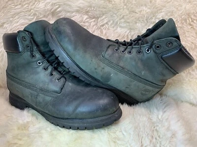 Timberland 6 Pulgadas Premium Botas Impermeables 10073 VERDES Para Hombre Talla 12 M CLÁSICAS  Foto 1 de 4