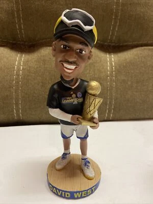 НБА ГОЛДЕН СТЭЙТ УОРРИОРЗ БОББЛХЕД ДЭВИД УЭСТ УОРРИОРЗ ЧЕМПИОНСКИЙ КАРРИ - Изображение 1 из 4