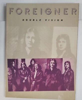 Foreigner Double Vision 1978 1ª Ed. Partituras cancionero notas y tablatura Foto 1 de 4