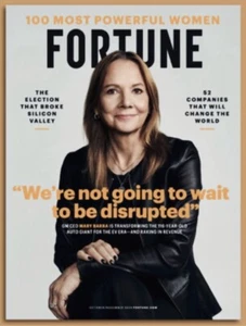 Fortune Magazine October/November 2024 Mary Barra GM CEO 100 Most Powerful Women - Picture 1 of 1