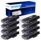 Lot de 8 cartouches de toner noir SCX4200 pour imprimante Samsung SCX4200A SCX-4220