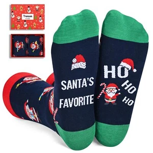 Christmas Gifts Stocking Socks For Women Men - Secret Santa Xmas Stocking Stu... - Picture 1 of 5
