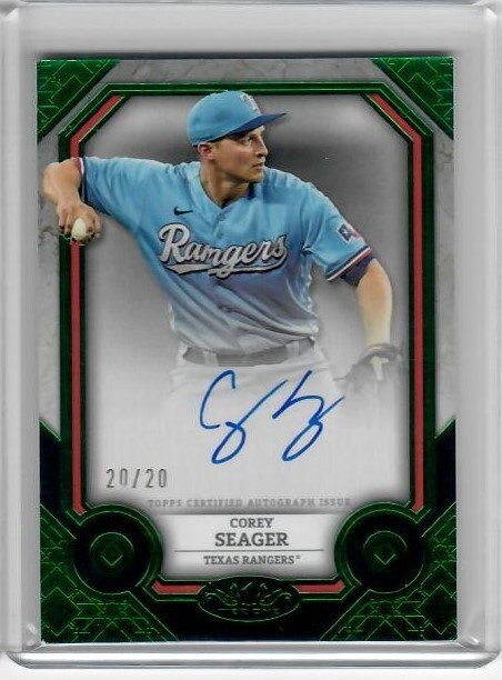 MLBコーリー・シーガー(Corey Seager) 選手 直筆サイン限定40枚 11,939