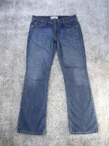 Levi's Jeans Womens Juniors 9 Stretch Low Rise Bootcut Dark Wash Demin Pants - Picture 1 of 11