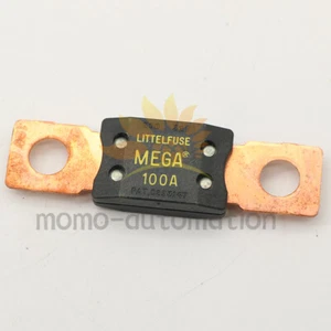1pc Littelfuse 0298100 Bolt Down Auto Fuse 100A Time Delay 32V 298 Series, MEGA - Picture 1 of 4