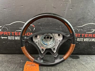 01-04 MERCEDES SLK320 VOLANTE ENVUELTO CUERO NEGRO Foto 1 de 4