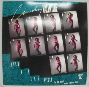 Cindy Valentine Pick Up The Pieces 12" Vinyl lp Single Disco Dance Club Music - Picture 1 of 9