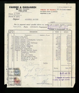 LETTERE COMMERCIALI FEBBRE & GAGLIARDI SOCIETA' ANONIMA MILANO 1928 - Picture 1 of 1