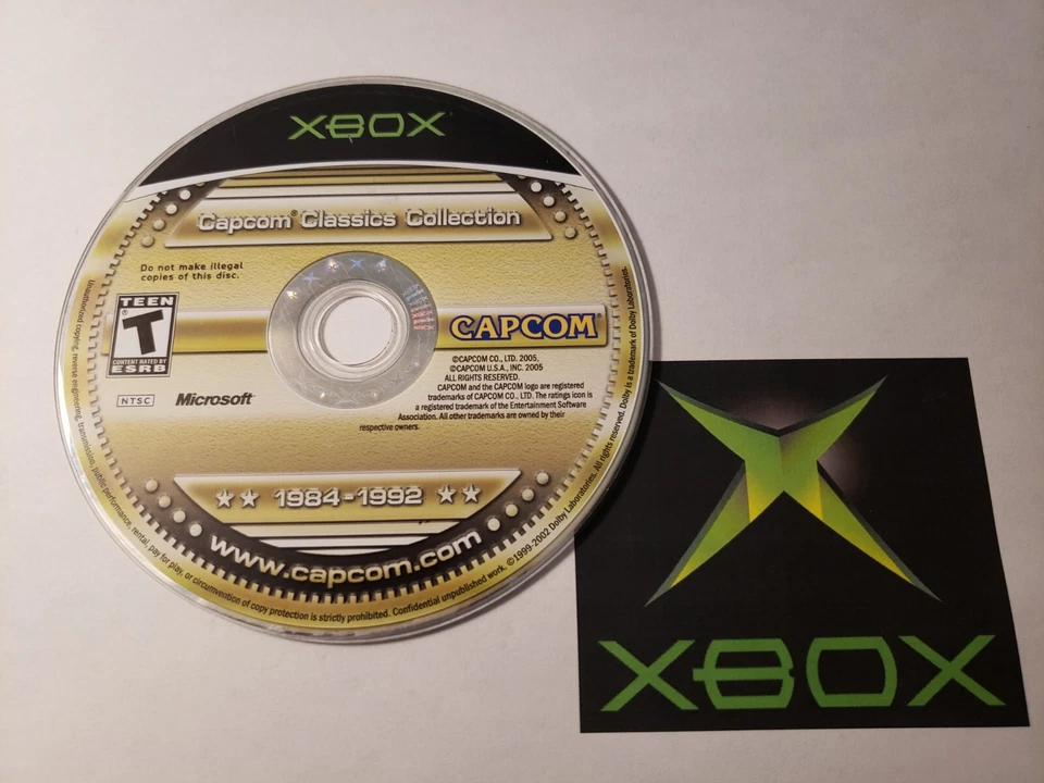 --DISC ONLY-- Capcom Classics Collection (Xbox, 2005) - Image 1 of 1