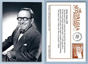 Arthur Askey, 1954 - Entertainment - Nostalgia Postcard Collectors Club Postcard - Picture 1 of 1