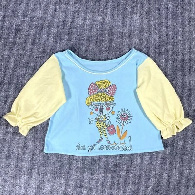 Camisa de Colección Años 60 Niños "I've Got Loco-Motion" Manga Larga Talla 4 Nylon Novedad Foto 1 de 4