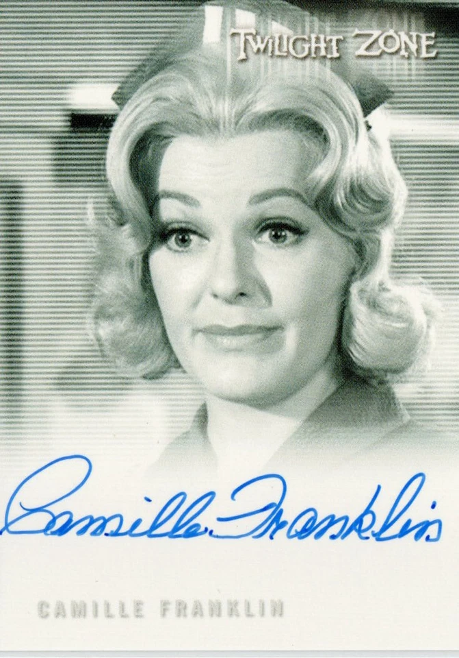 Complete Twilight Zone 50th Ann Auto A-142 Camille Franklin as Molly - Image 1 of 1