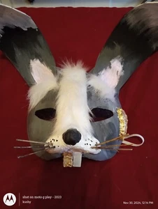 Therian Mask Gold Tooth Rabbit - Picture 1 of 1
