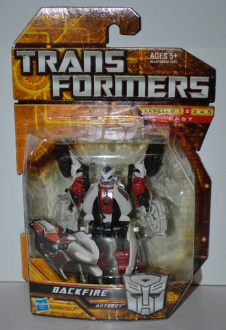 Transformers Scout Class Backfire Action Figure Hasbro Cover