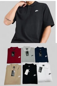 NIKE MENS SPORTSWEAR SHORT SLEEVE CLASSIC POLO SHIRT - Picture 1 of 7
