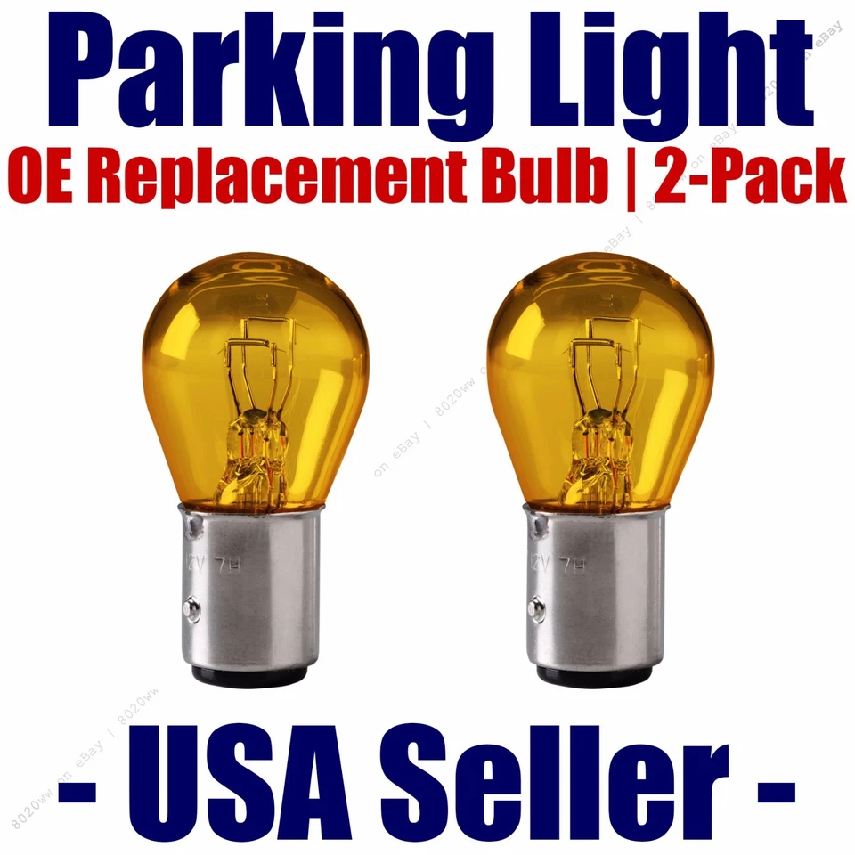 Parking Light Bulb 2-pack OE Replacement Fits Listed Chevrolet Vehicles - 2057A - Image 1 of 1