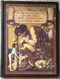 FIELD ""GEDICHTE DER KINDHEIT"" 1904 1ST HC VG MAXFIELD PARRISH ILLUSTRATIONEN - Bild 1 von 5