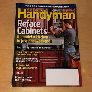 The Family Handyman Magazine Oct 2013 #1 In DIY Home Improvement Reface Cabinets - Imagen 1 de 1