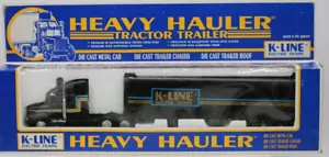 K-Line Electric Trains Die-cast Heavy Hauler Tractor Trailers NIB 1:48 Scale - Picture 1 of 5