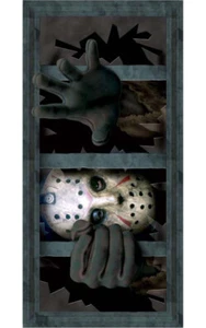 Calcomanía de pared Jason Voorhees decoración para ventana de Halloween - Imagen 1 de 2