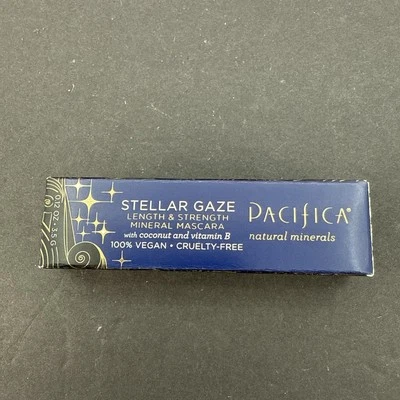Rímel mineral Pacifica Stellar Gaze longitud y fuerza ~ tamaño de viaje 0,12 OZ Foto 1 de 4