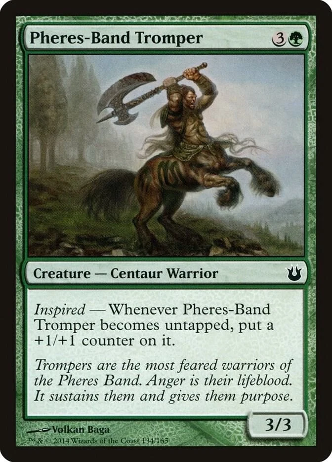 Magic the Gathering MTG Pheres-Band Tromper Born of Gods BNG 134/165 Common NM/M - Image 1 of 1