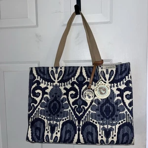 Spartina 449 Moonglade Markttasche Neu mit Etikett 17” B x 12,5” H x 6” T. - Bild 1 von 7