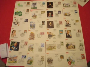 Österreichische Ersttagsbriefe Jahr 1980 /2/ St. 35 / Briefmarken / Sammlung / - Bild 1 von 3