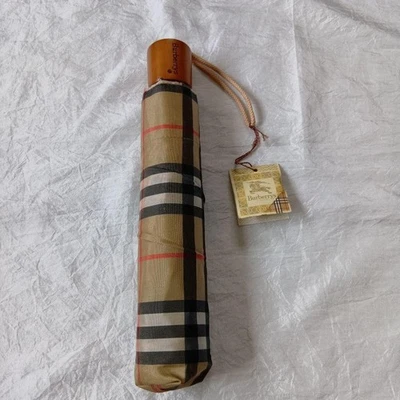Burberrys of London Folding Umbrella Nova Check Beige UP 138/14 - Image 1 of 3
