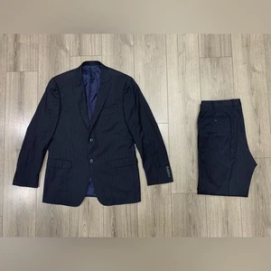 Z Zegna City 2 Piece Stripe Suit 40R - Picture 1 of 16
