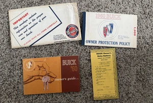 1960 Buick Sedan, Wagon, Hardtop, Convertible Owner's Manual, Original Env plus - Bild 1 von 5