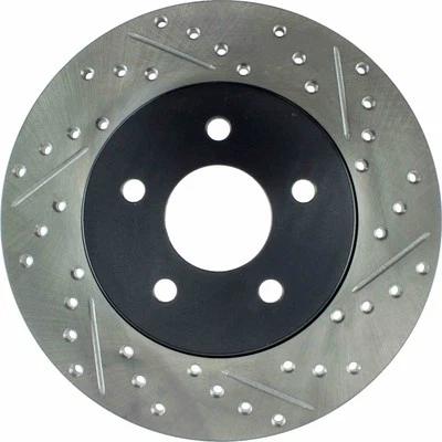 Rotor de freio a disco traseiro esquerdo de substituição para 2001-2008 Ford, Jaguar Mondeo, X-Type - Imagem 1 de 4