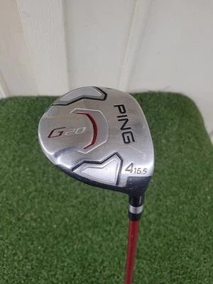 RH PING G20 4 WOOD 16.5* SENIOR Flex Fujikura MOTORE F8 60G Shaft - Image 1 of 4