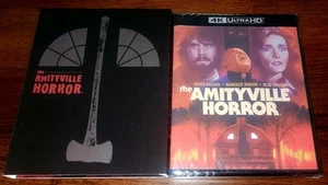 The Amityville Horror 4K UHD + Blu Ray w/Slipcover Vinegar Syndrome NEW & SEALED - Picture 1 of 2